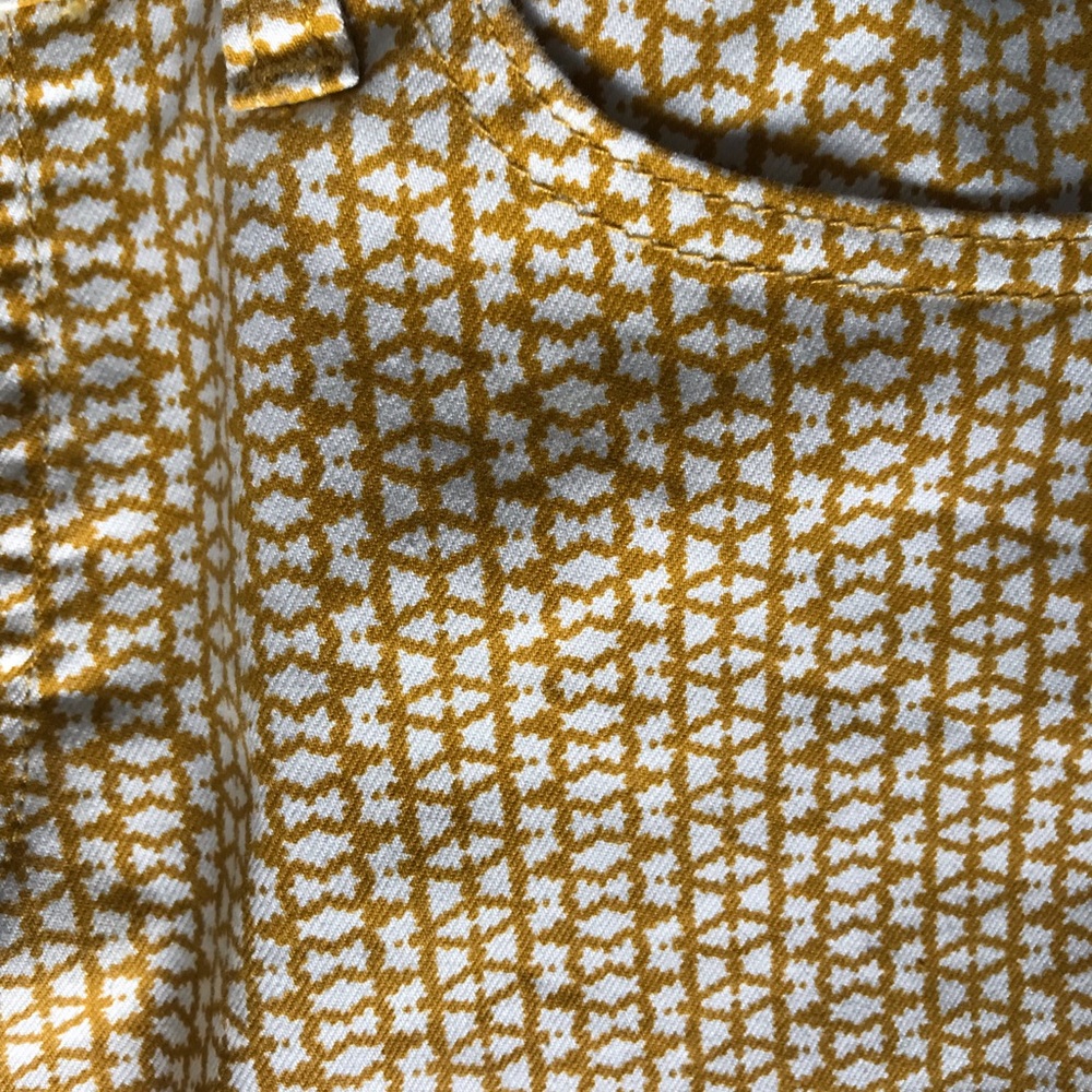 Prana Brand - Kara style - mustard color jeans